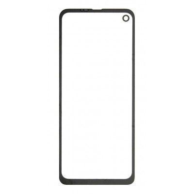 Replacement Front Glass For Motorola One Action Green By - Maxbhi Com