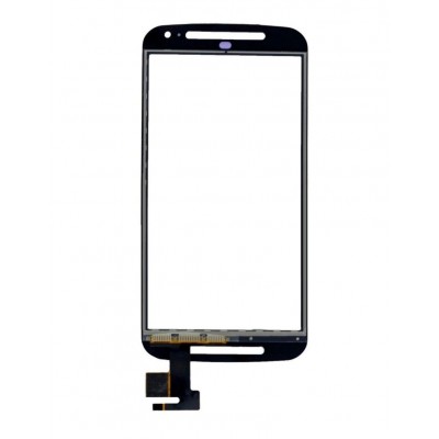 Touch Screen Digitizer For Motorola Moto G2 Black By - Maxbhi Com