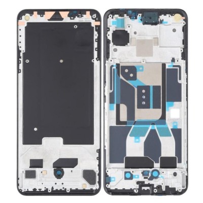 Lcd Frame Middle Chassis For Realme Gt 5g Silver By - Maxbhi Com