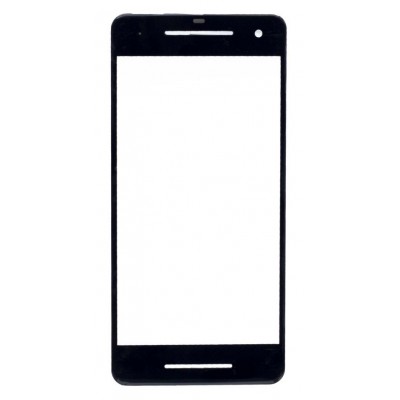Replacement Front Glass For Google Pixel 2 Silver By - Maxbhi Com