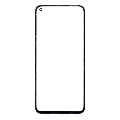 Replacement Front Glass For Huawei Nova 7i White By - Maxbhi Com