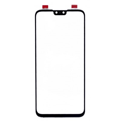 Replacement Front Glass For Huawei Y9 2019 Black By - Maxbhi Com