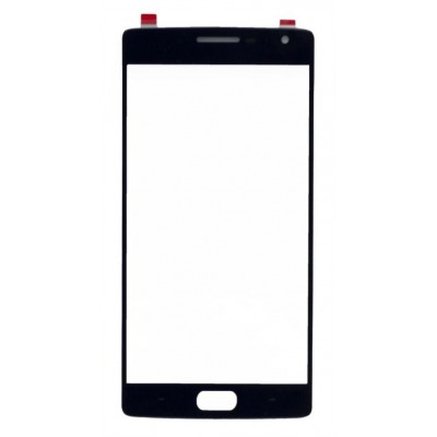 Replacement Front Glass For Oneplus 2 16gb Black By - Maxbhi Com
