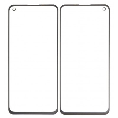 Replacement Front Glass For Realme Gt 5g Black By - Maxbhi Com