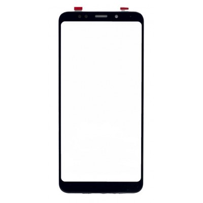 Replacement Front Glass For Xiaomi Redmi Note 5 Black By - Maxbhi Com