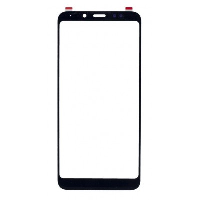Replacement Front Glass For Xiaomi Redmi Note 5 Black By - Maxbhi Com
