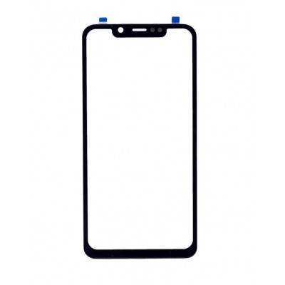 Replacement Front Glass For Xiaomi Redmi Note 8 Black By - Maxbhi Com