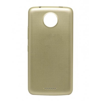 Back Panel Cover For Moto C Gold - Maxbhi Com