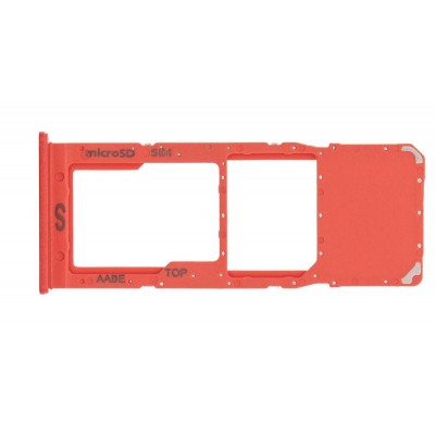 Sim Card Holder Tray For Samsung Galaxy A02 Red - Maxbhi Com