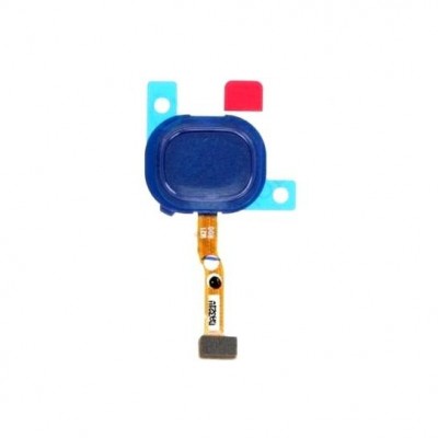 Fingerprint Sensor Flex Cable For Samsung Galaxy M21 2021 Blue By - Maxbhi Com