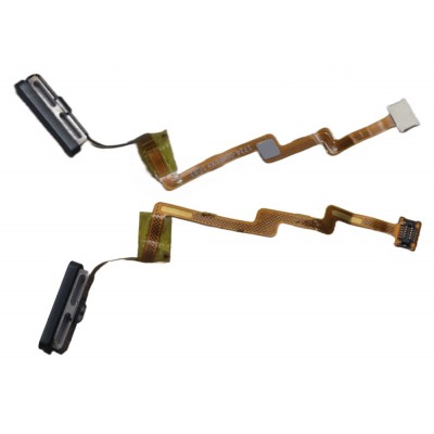 Fingerprint Sensor Flex Cable For Xiaomi Mi 11x Pro Black By - Maxbhi Com