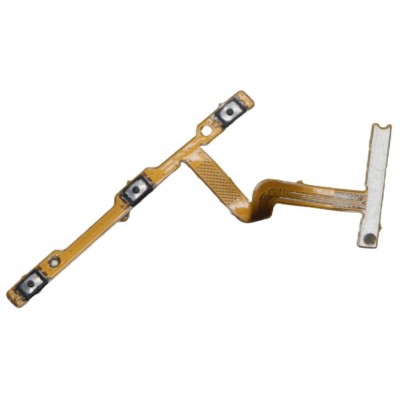 Power Button Flex Cable For Infinix Hot 10s On Off Flex Pcb By - Maxbhi Com