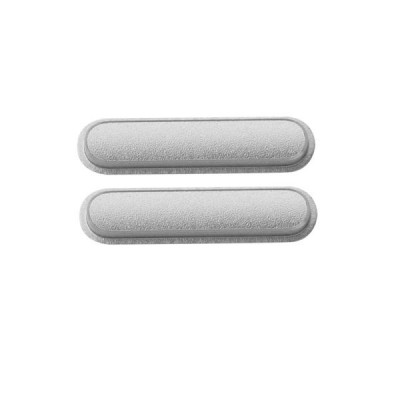 Volume Side Button Outer for Apple iPad 10.2 2020 Silver - Plastic Key