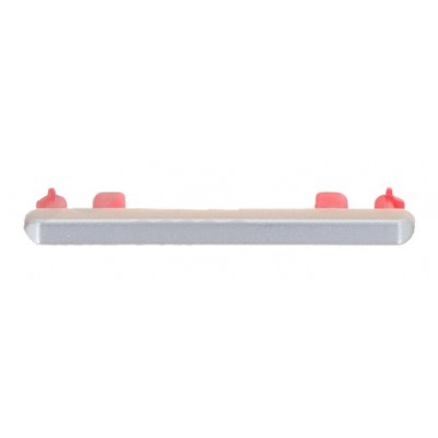 Volume Side Button Outer For Motorola Edge 20 White By - Maxbhi Com