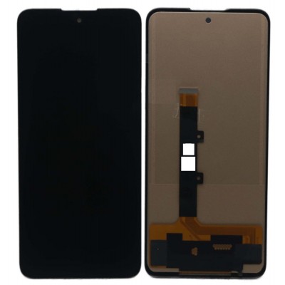 Lcd With Touch Screen For Motorola Edge 20 Fusion Black By - Maxbhi Com