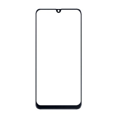 Replacement Front Glass For Samsung Galaxy M21 2021 Blue By - Maxbhi Com