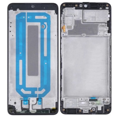 Lcd Frame Middle Chassis For Samsung Galaxy F22 Black By - Maxbhi Com