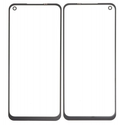 Replacement Front Glass For Oneplus Nord N200 5g Black By - Maxbhi Com