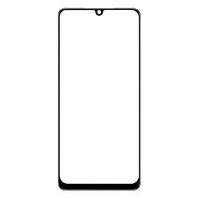 Replacement Front Glass For Samsung Galaxy F22 Black By - Maxbhi Com