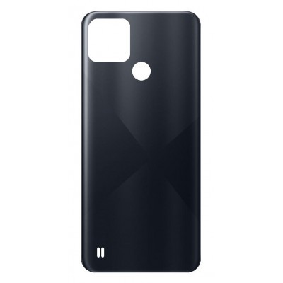 Back Panel Cover For Realme C21y Black - Maxbhi Com