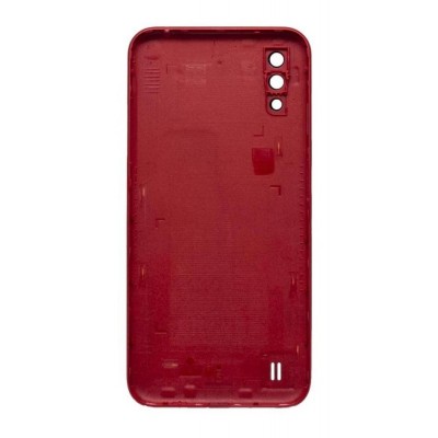 Back Panel Cover For Samsung Galaxy M01 Red - Maxbhi Com