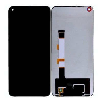 Lcd With Touch Screen For Xiaomi Redmi Note 9t Black By - Maxbhi Com