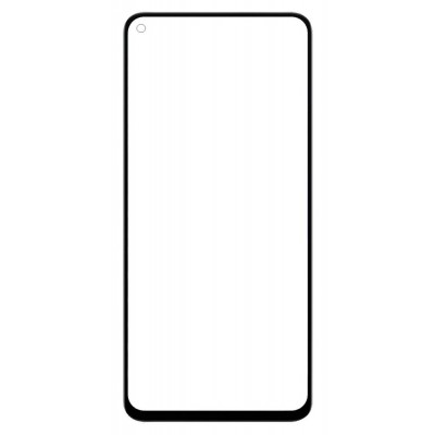 Replacement Front Glass For Xiaomi Redmi Note 9t Purple By - Maxbhi Com
