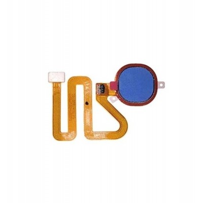 Fingerprint Sensor Flex Cable For Lenovo S5 Pro Blue By - Maxbhi Com