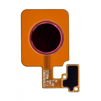 Fingerprint Sensor Flex Cable For Lg V50 Thinq 5g White By - Maxbhi Com