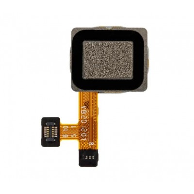 Fingerprint Sensor Flex Cable For Samsung Galaxy A21 Black By - Maxbhi Com