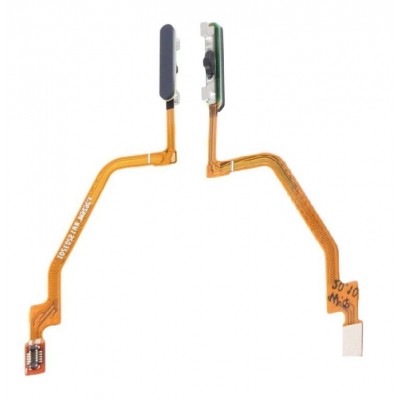 Fingerprint Sensor Flex Cable For Xiaomi Redmi Note 9s Grey By - Maxbhi Com