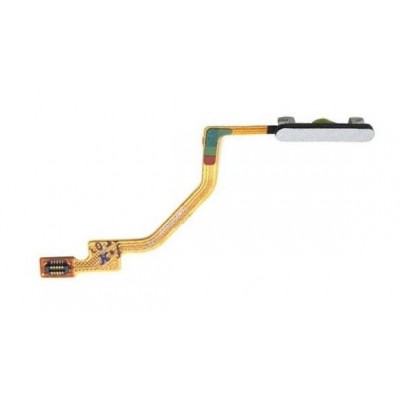 Fingerprint Sensor Flex Cable For Xiaomi Redmi Note 9s White By - Maxbhi Com