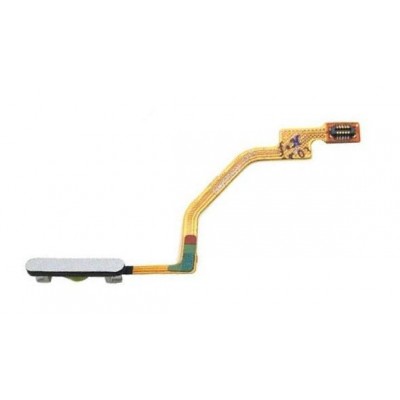 Fingerprint Sensor Flex Cable For Xiaomi Redmi Note 9s White By - Maxbhi Com