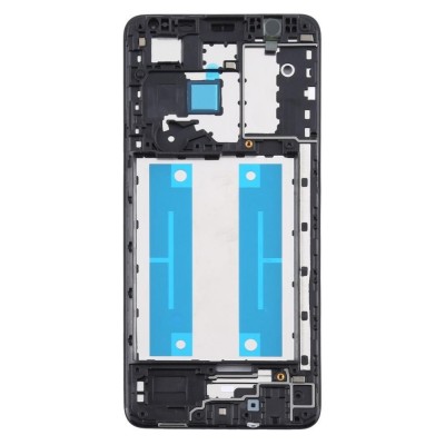 Lcd Frame Middle Chassis For Samsung Galaxy A01 Core Black By - Maxbhi Com