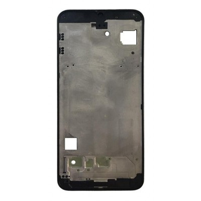 Lcd Frame Middle Chassis For Samsung Galaxy A40 Black By - Maxbhi Com