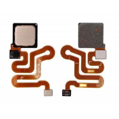 Fingerprint Sensor Flex Cable For Huawei P9 Lite Gold By - Maxbhi Com