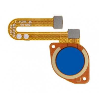Fingerprint Sensor Flex Cable For Motorola Moto G20 Blue By - Maxbhi Com