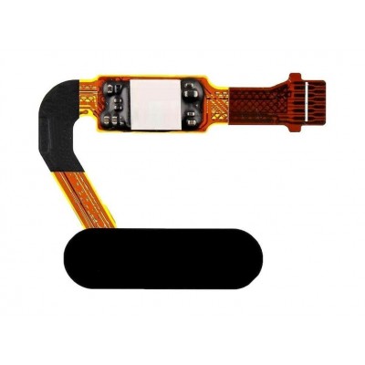 Fingerprint Sensor Flex Cable For Huawei P20 Black By - Maxbhi Com