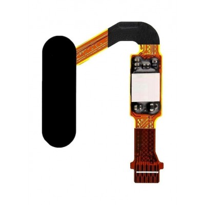 Fingerprint Sensor Flex Cable For Huawei P20 Black By - Maxbhi Com
