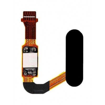 Fingerprint Sensor Flex Cable For Huawei P20 Black By - Maxbhi Com