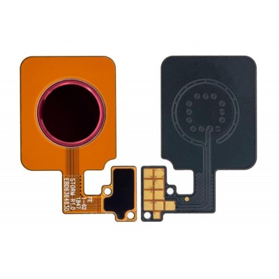 Fingerprint Sensor Flex Cable For Lg G8 Thinq Red By - Maxbhi Com