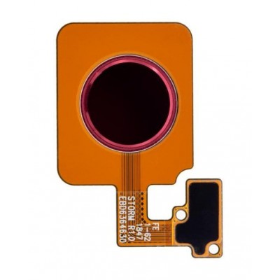 Fingerprint Sensor Flex Cable For Lg G8 Thinq Red By - Maxbhi Com