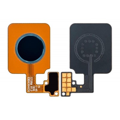 Fingerprint Sensor Flex Cable For Lg G8 Thinq White By - Maxbhi Com