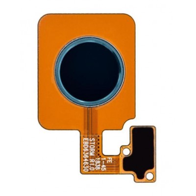Fingerprint Sensor Flex Cable For Lg G8 Thinq White By - Maxbhi Com