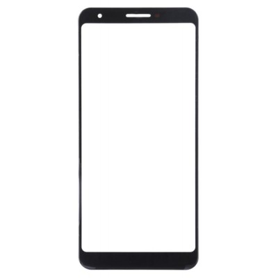 Replacement Front Glass For Google Pixel 3a Xl Black By - Maxbhi Com