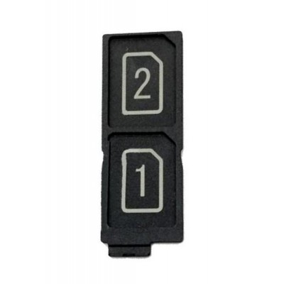 Sim Card Holder Tray For Sony Xperia Z5 Dual Black - Maxbhi Com