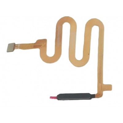 Fingerprint Sensor Flex Cable For Infinix Note 8i Black By - Maxbhi Com