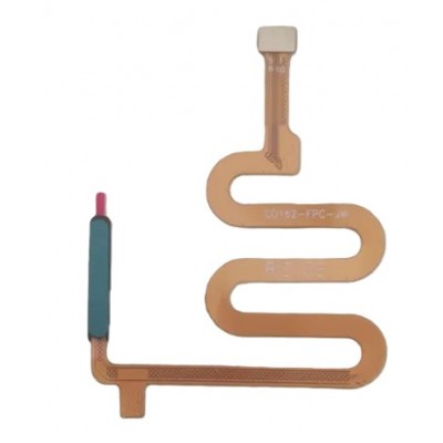 Fingerprint Sensor Flex Cable For Infinix Note 8i Blue By - Maxbhi Com