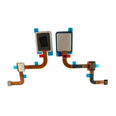 Fingerprint Sensor Flex Cable For Xiaomi Mi 10 Pro 5g Grey By - Maxbhi Com
