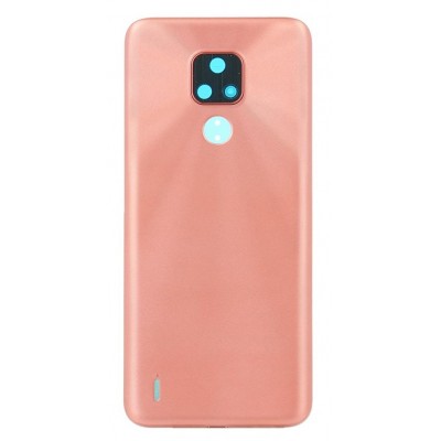 Back Panel Cover For Motorola Moto E7 Coral - Maxbhi Com